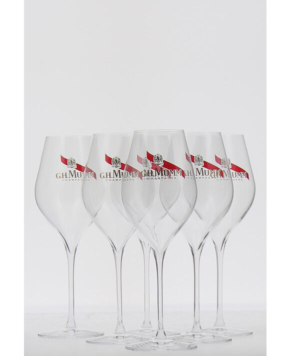 Champagne Mumm Sei bicchieri da degustazione 32cl
