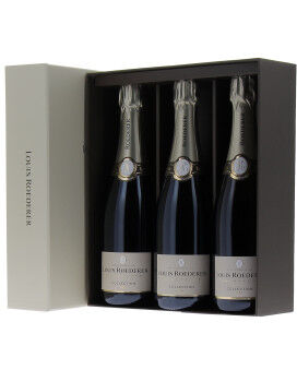 Champagne Louis Roederer Coffret Trilogie Collection 242, 243, 244