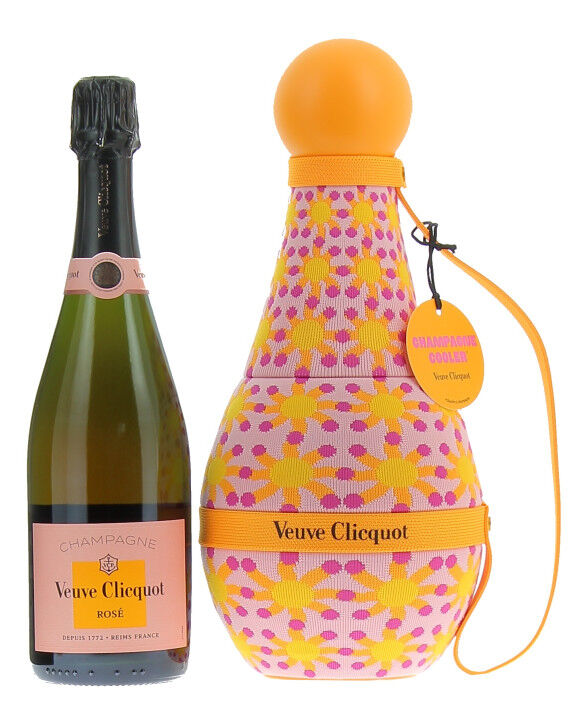Champagne Veuve Clicquot Brut Ros&eacute; Champagne Cooler by Yinka Ilori