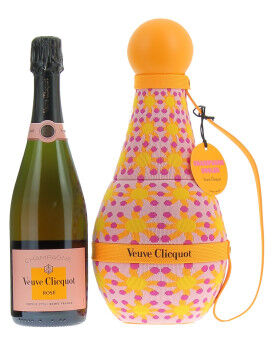 Champagne Veuve Clicquot Brut Ros&eacute; Champagne Cooler Yinka Ilori