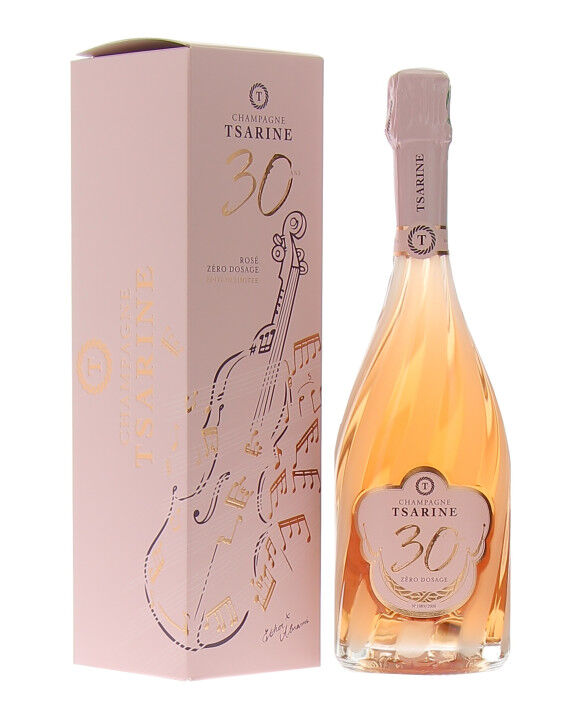 Champagne Tsarine Z&eacute;ro Dosage Ros&eacute;