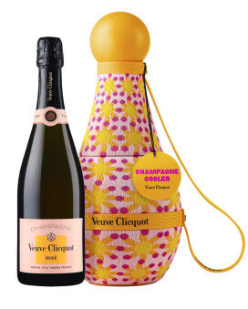 Champagne Veuve Clicquot Brut Ros&eacute; Champagne Cooler by Yinka Ilori