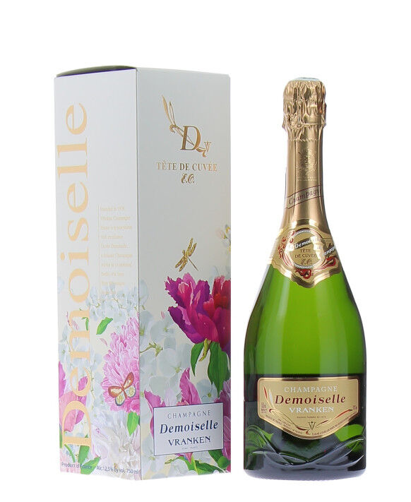 Champagne Demoiselle Brut EO T&ecirc;te de Cuv&eacute;e gift box