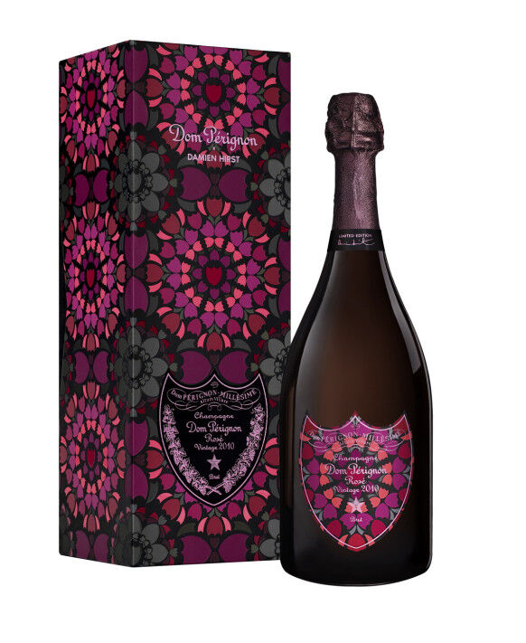 Dom Perignon Rosé 2010 - Coffret Damien Hirst