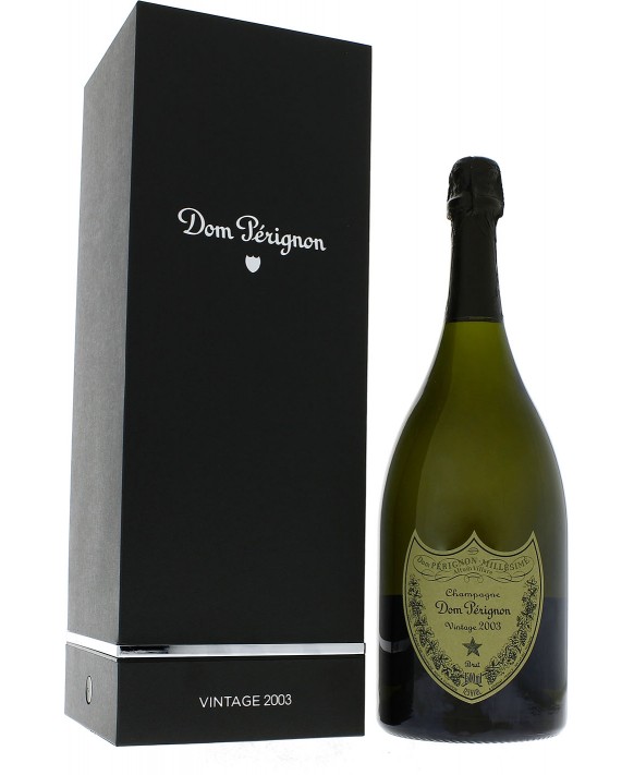 Champagne Dom Perignon Vintage 2003 coffret luxe Magnum