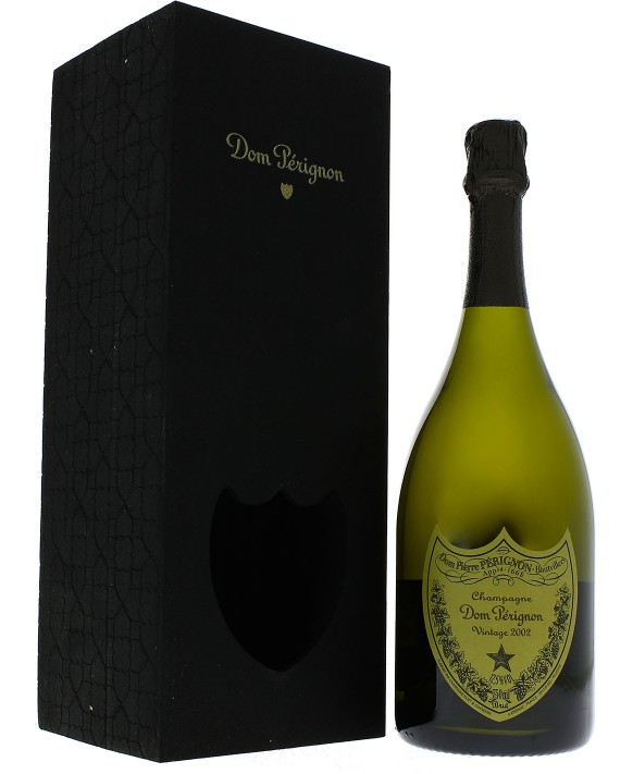 Champagne Dom Perignon Scatola bianca Vintage 2002 Shield 75cl