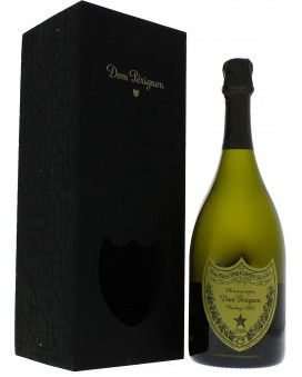 Champagne Dom Perignon Blanc Vintage 2002 Shield box
