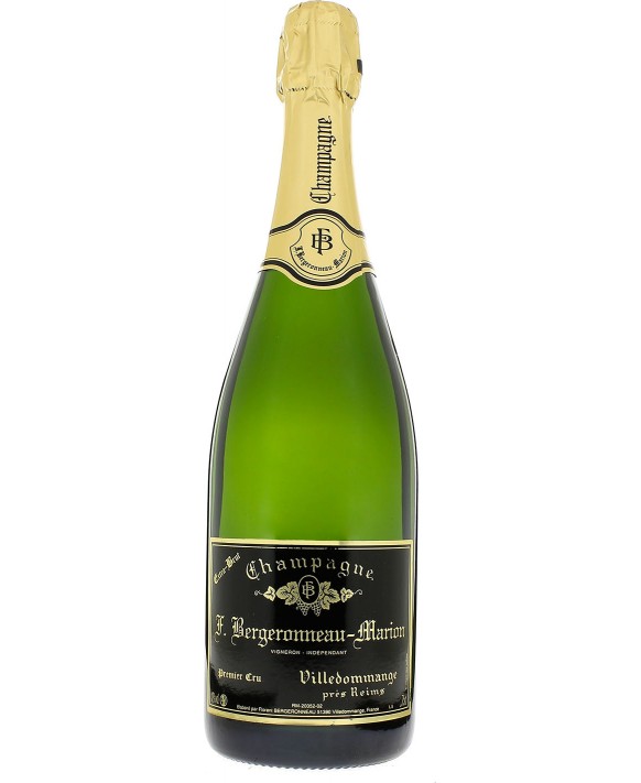 Champagne Bergeronneau Marion Zéro Dosage 75cl