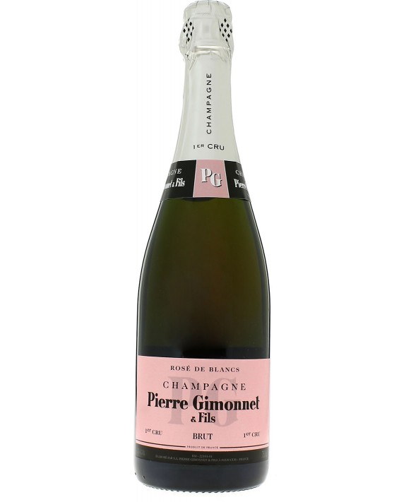 Champagne Pierre Gimonnet Brut 1er Cru Rosé de Blancs 75cl